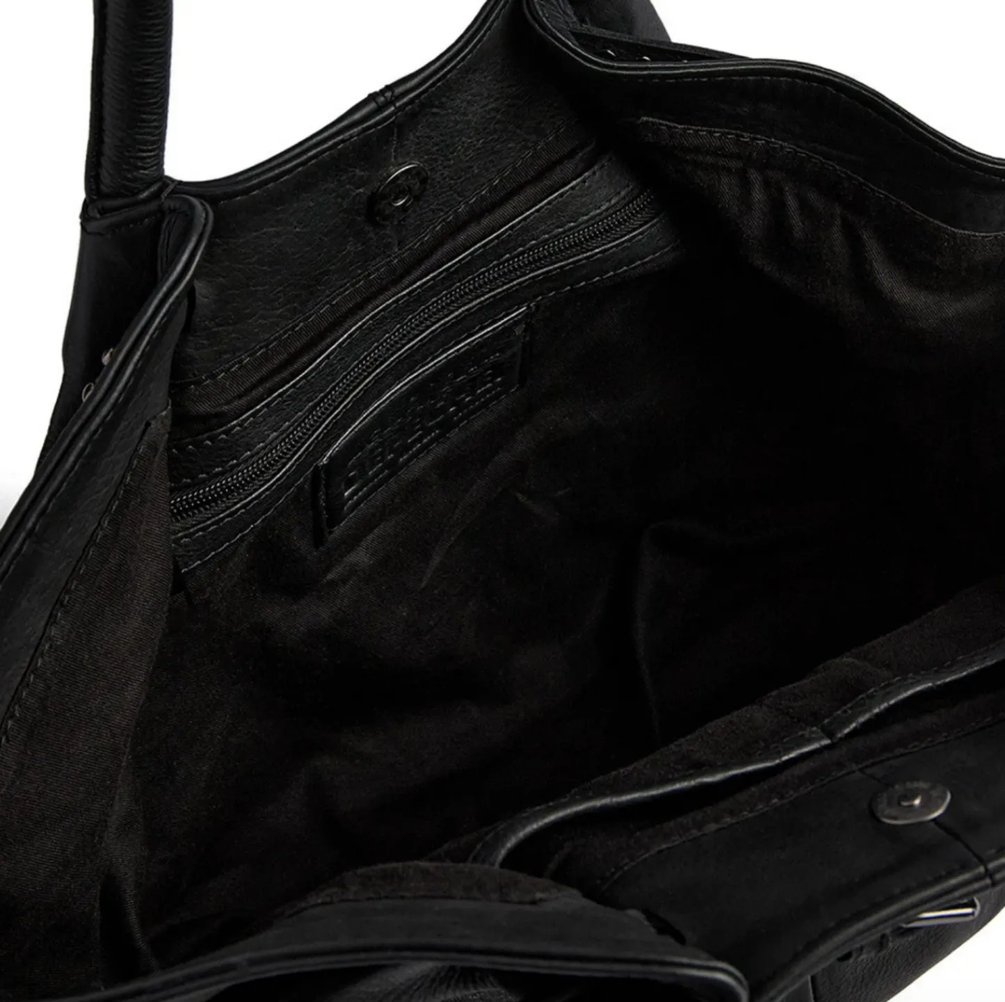 VIAMAJA Skuldertaske med nitter - Black Discount