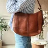 VIAMAJA Skuldertaske Neri Small - Walnut Sale