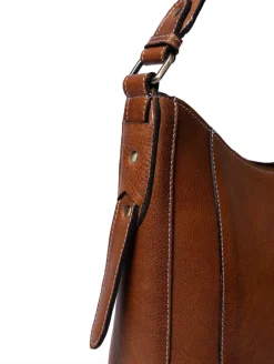 VIAMAJA Skuldertaske Neri Small - Walnut Sale