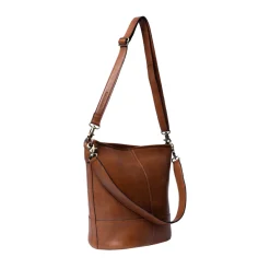 VIAMAJA Skuldertaske Nomi walnut New