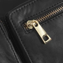 VIAMAJA Skuldertaske Sienna - Black gold