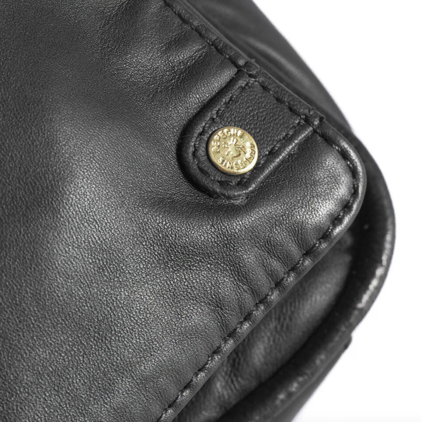 VIAMAJA Skuldertaske Sienna - Black gold