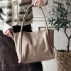 VIAMAJA Skuldertaske Taupe Sale