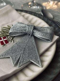 VIAMAJA Sløjfe glitter - Silver Online