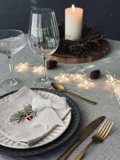VIAMAJA Sløjfe glitter - White Discount