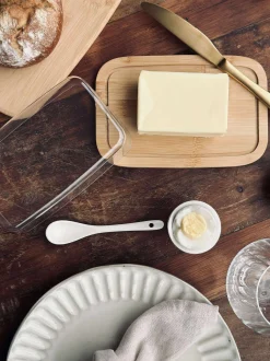 VIAMAJA Smørboks bambus Best