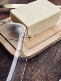 VIAMAJA Smørboks bambus Best