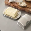 VIAMAJA Smørboks med låg - Rustfrit stål Sale
