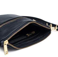 VIAMAJA Smuk læder clutch - LADY Midnight Blue