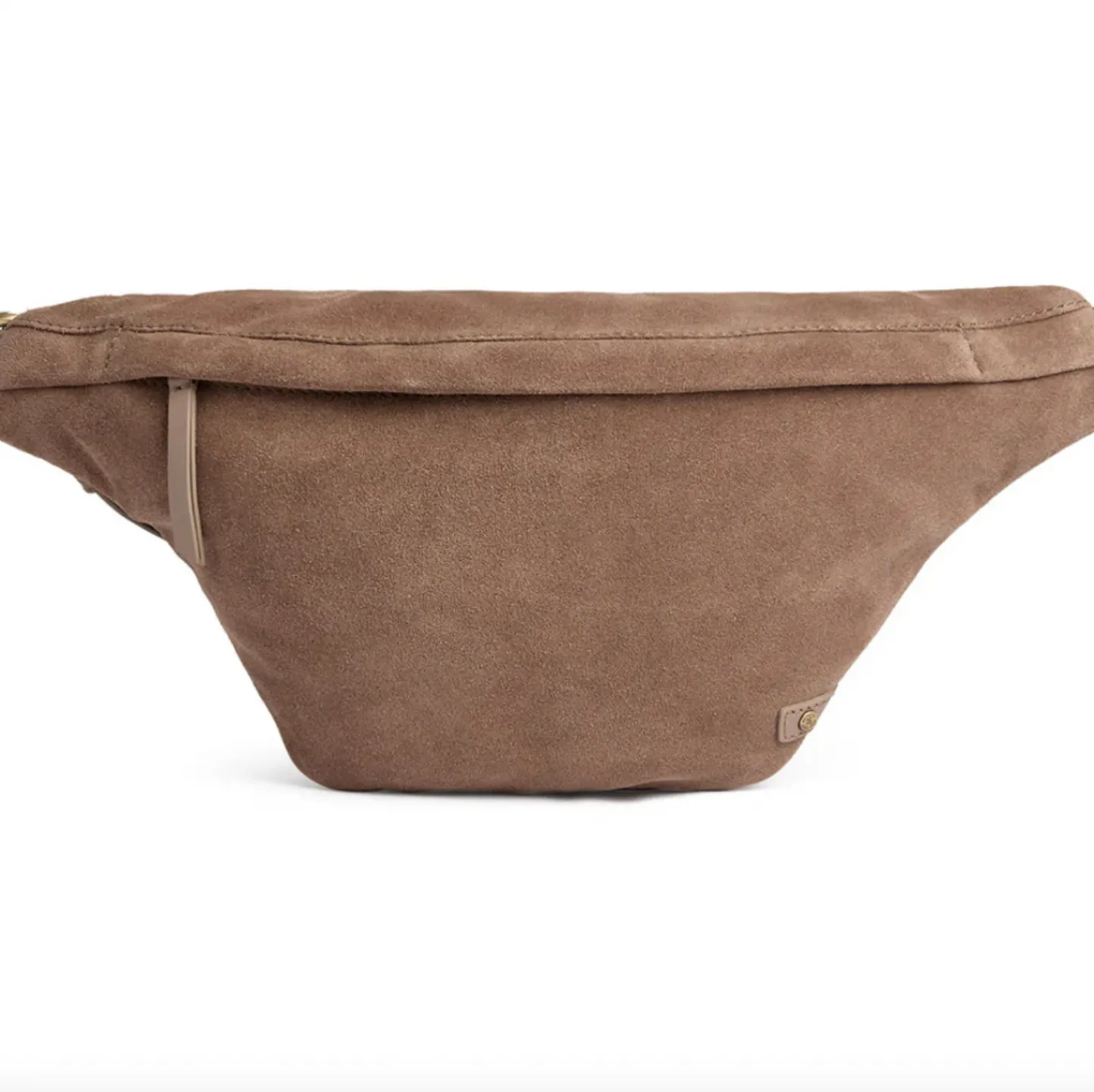 VIAMAJA Smuk ruskindsbumbag - Taupe Sale