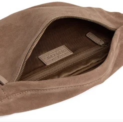 VIAMAJA Smuk ruskindsbumbag - Taupe Sale