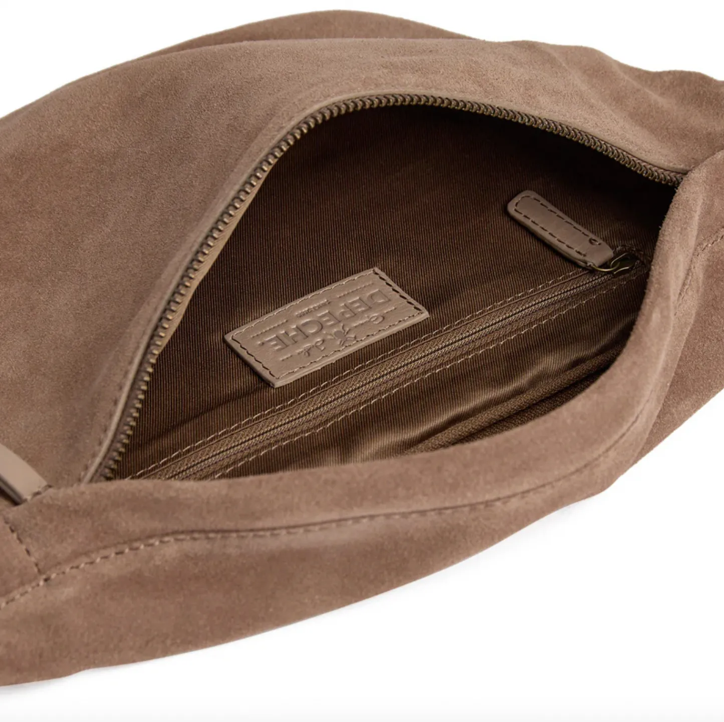 VIAMAJA Smuk ruskindsbumbag - Taupe Sale