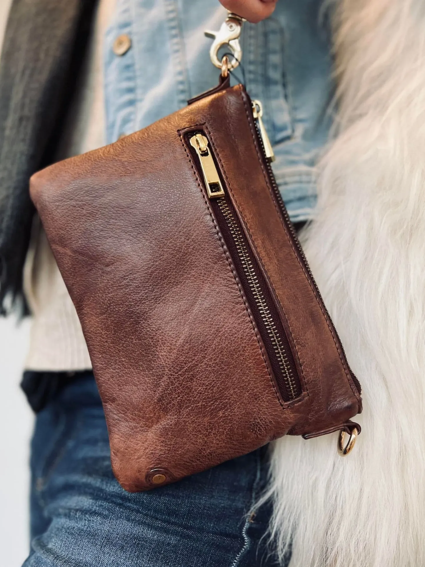 VIAMAJA Smuk taske / clutch - VIGA Brandy Outlet