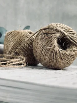 VIAMAJA Snor til dekoration , 2 stk brun jute Sale