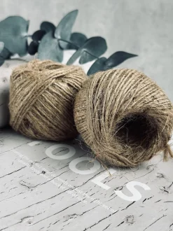 VIAMAJA Snor til dekoration , 2 stk brun jute Sale