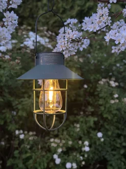 VIAMAJA Solar lampe med ophæng - Grøn / guld New