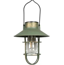 VIAMAJA Solar lampe med ophæng - Grøn / guld New