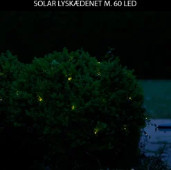 VIAMAJA Solar lyskædenet m. 60 LED New