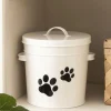 VIAMAJA Spand m/låg hvid m/potemotiv - 5 liter Sale