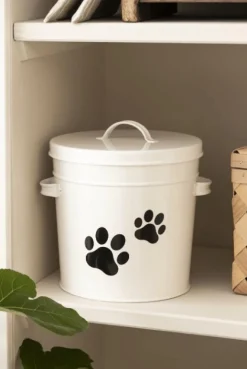 VIAMAJA Spand m/låg hvid m/potemotiv - 5 liter Sale