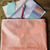 VIAMAJA Sæt med notesbøger og taske - Pastel Hot