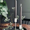 VIAMAJA Stagelys / Sæt med 2 stk og fjernbetjening – Sand 24 cm Discount