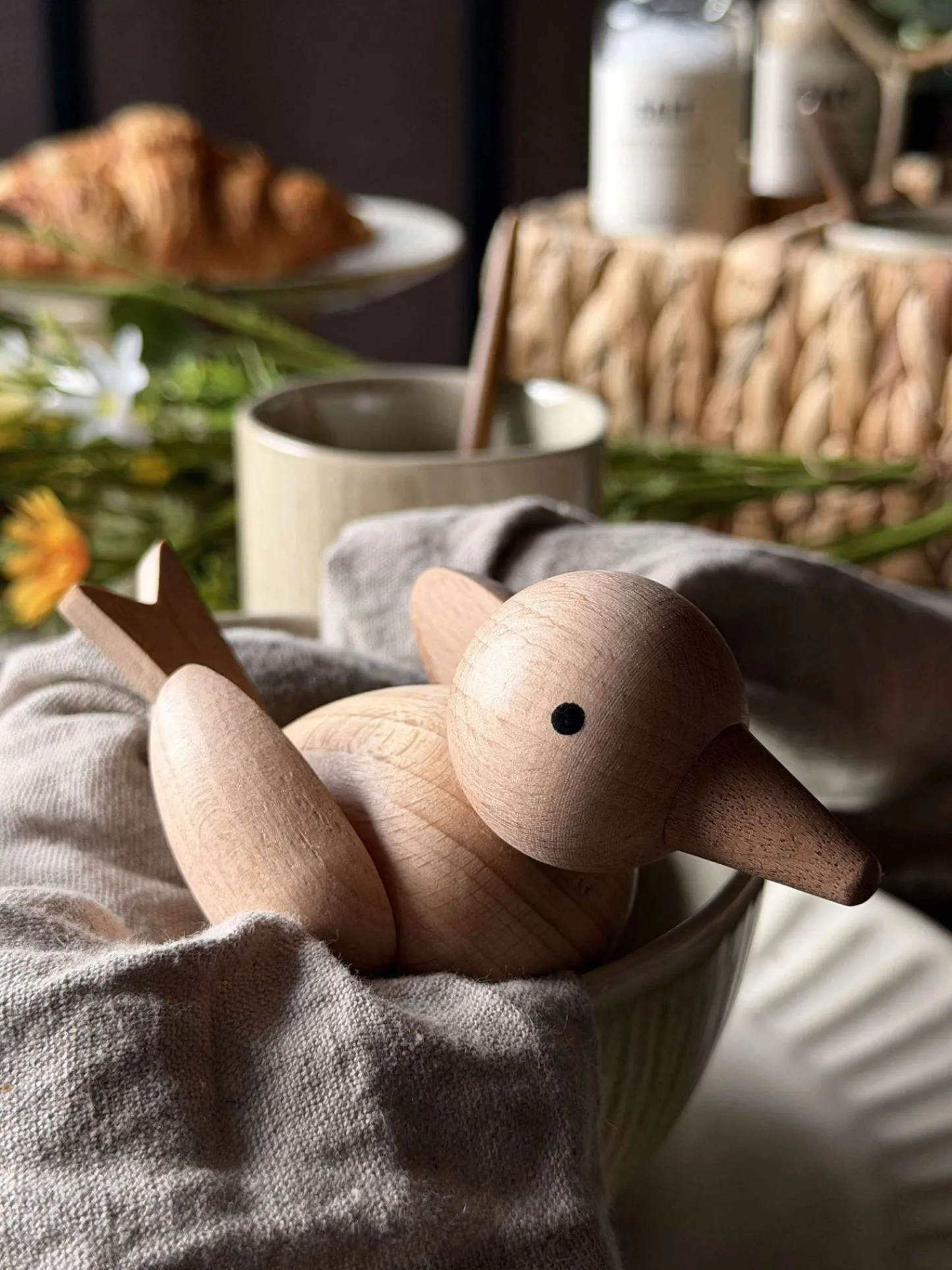 VIAMAJA Stående Fugl - Bøg Discount