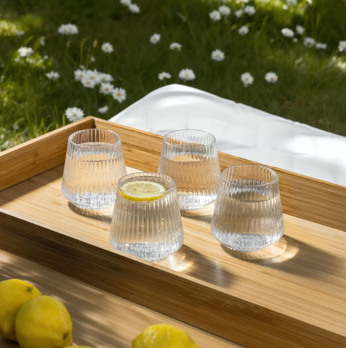 VIAMAJA Stilrene plastikglas til hverdag og fest - 4 stk New
