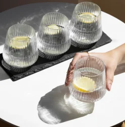 VIAMAJA Stilrene plastikglas til hverdag og fest - 4 stk New