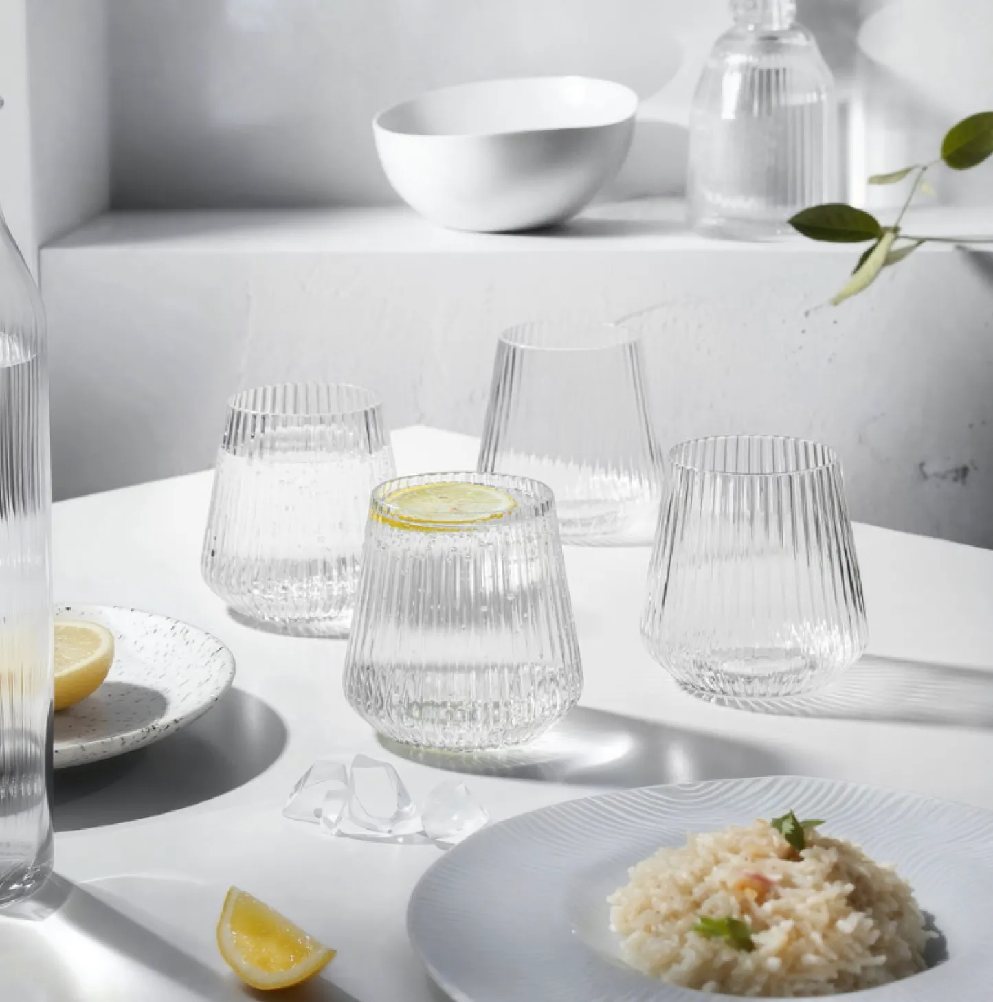 VIAMAJA Stilrene plastikglas til hverdag og fest - 4 stk New