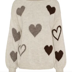 VIAMAJA Strik - Beige Hot