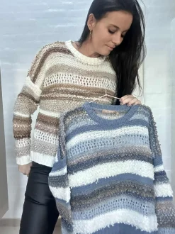VIAMAJA Strik Bianco - Camello Hot