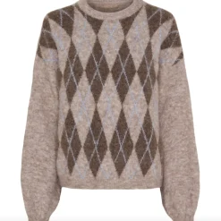 VIAMAJA Strik Cora - Beige / blue Sale