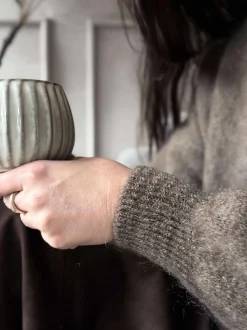 VIAMAJA Strik LUX Mohair - Taupe Online