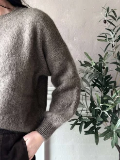 VIAMAJA Strik LUX Mohair - Taupe Online