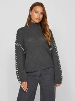VIAMAJA Strik Pullover Grey Sale
