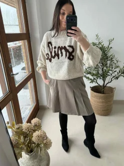 VIAMAJA Strik Smile - Beige Sale