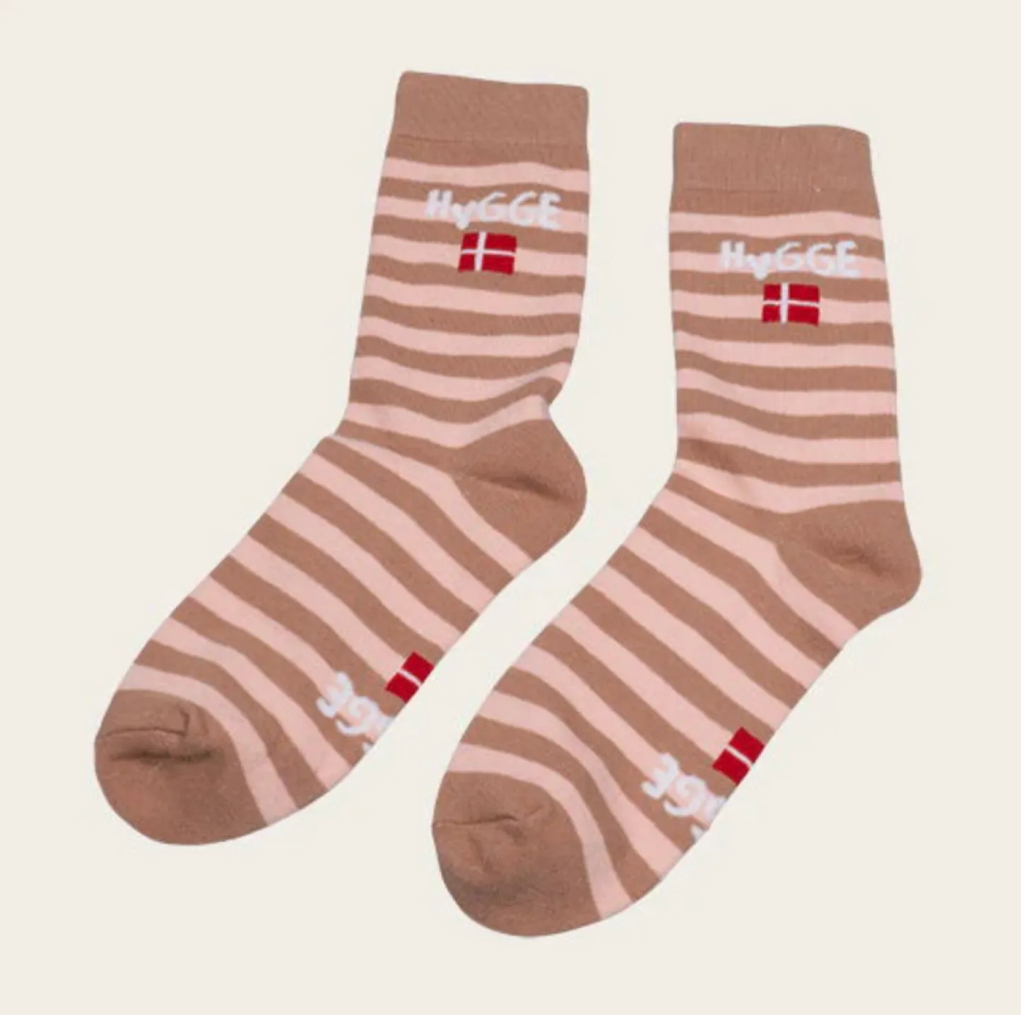 VIAMAJA Strømper - Hygge Strib Str 37-41 New
