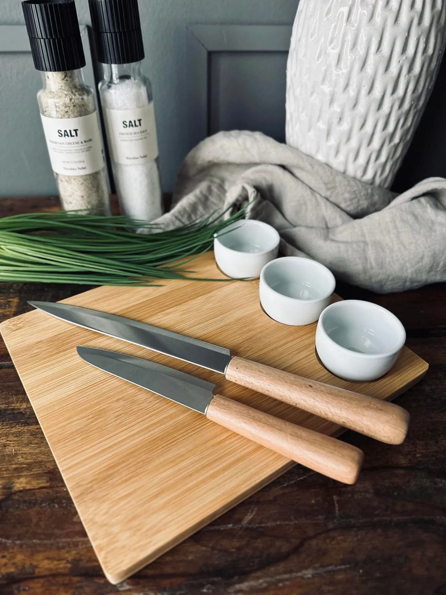 VIAMAJA Sushi / tapas sæt m. Skåle og skærebræt Sale
