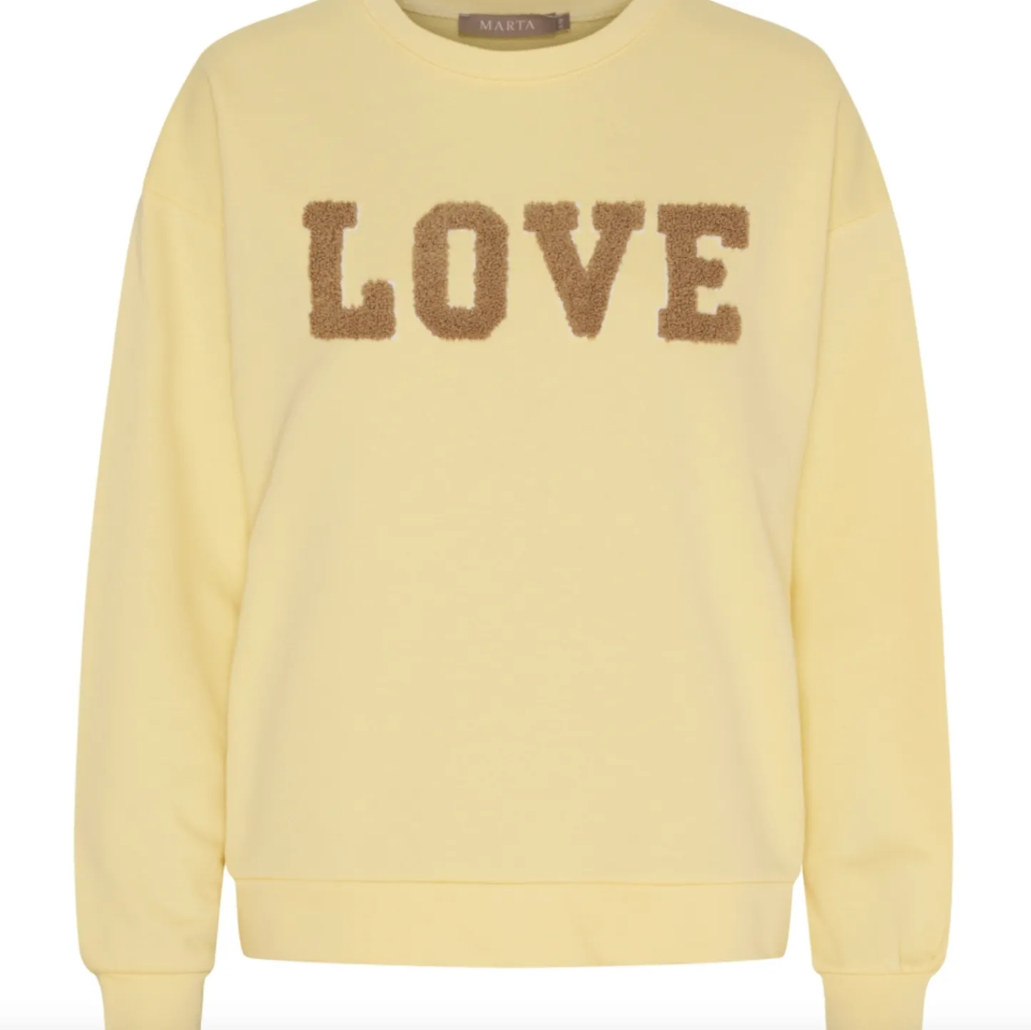 VIAMAJA Sweatshirt Jessa - Giallo/Fango Online