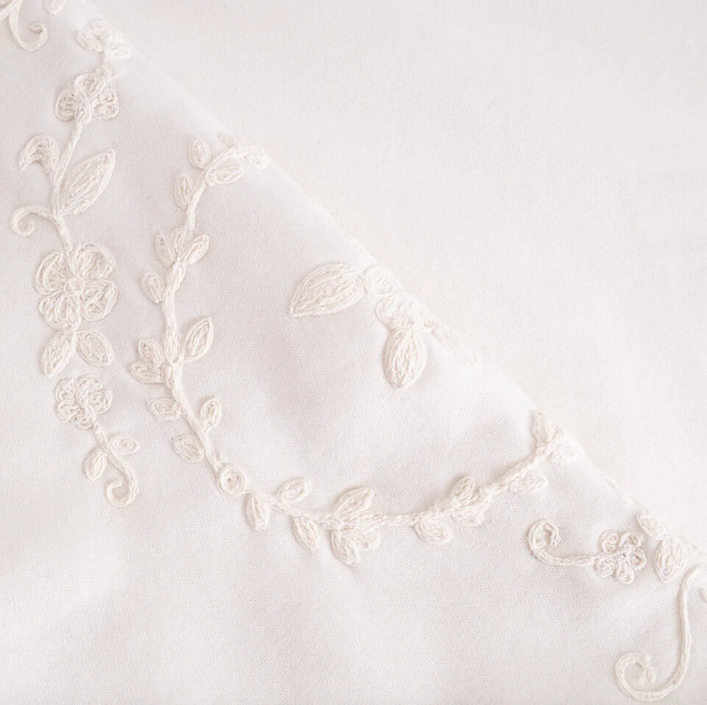 VIAMAJA Sweatshirt med broderi - White oversize Outlet