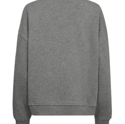 VIAMAJA Sweatshirt Oversize - Grey Melange Sale