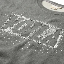VIAMAJA Sweatshirt Oversize - Grey Melange Sale