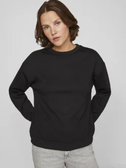 VIAMAJA Sweatshirt Sandy Black Clearance