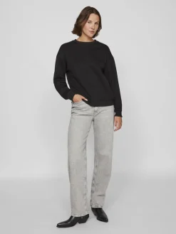 VIAMAJA Sweatshirt Sandy Black Clearance