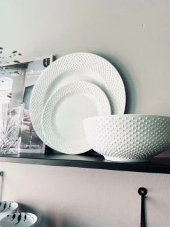 VIAMAJA Tallerken 28 cm – White Melamin Clearance