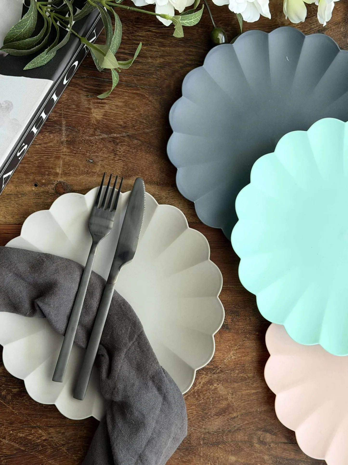 VIAMAJA Tallerken Color - 4stk Discount