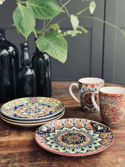 VIAMAJA Tallerken Color boheme MIX New