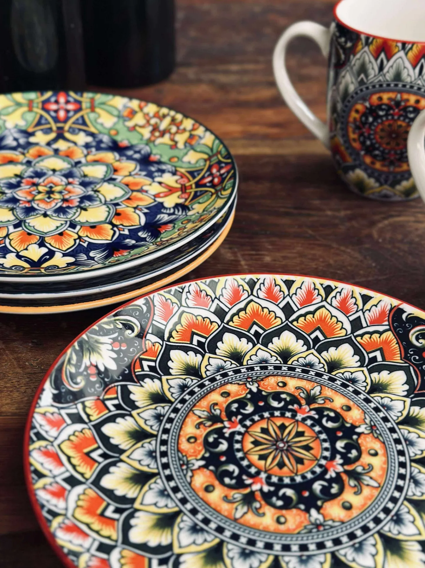 VIAMAJA Tallerken Color boheme MIX New