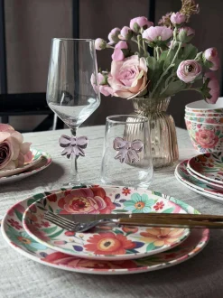 VIAMAJA Tallerken flower melamin